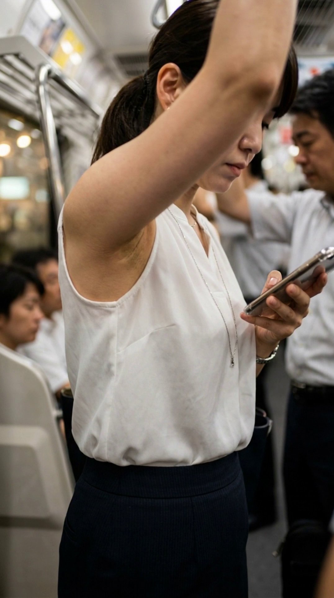 通勤電車で見つけた素晴らしい光景！
